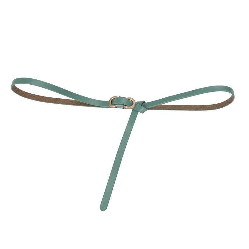 Belt in leather to nouer model CKendrixe - Zictor