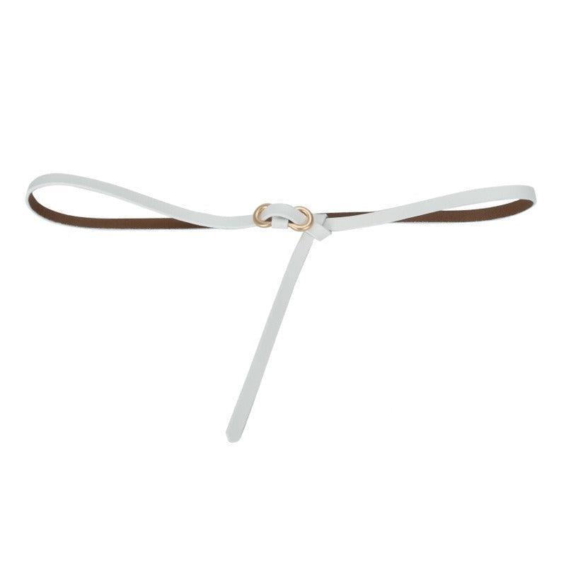 Belt in leather to nouer model CKendrixe - Zictor