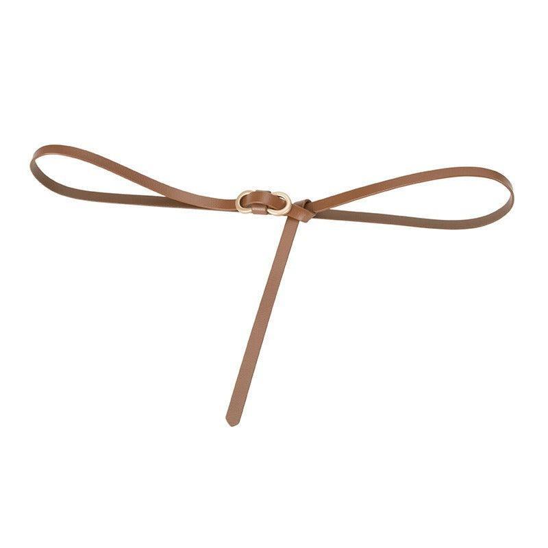 Belt in leather to nouer model CKendrixe - Zictor