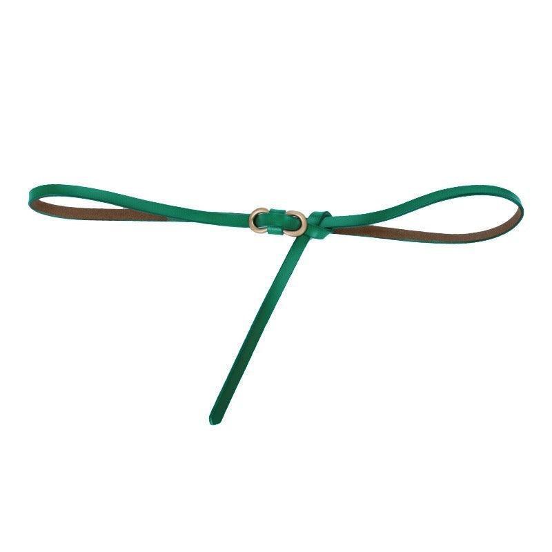 Belt in leather to nouer model CKendrixe - Zictor