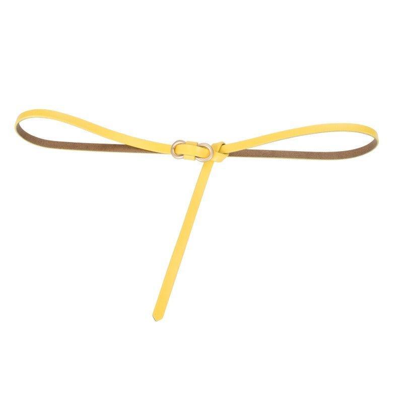 Belt in leather to nouer model CKendrixe - Zictor