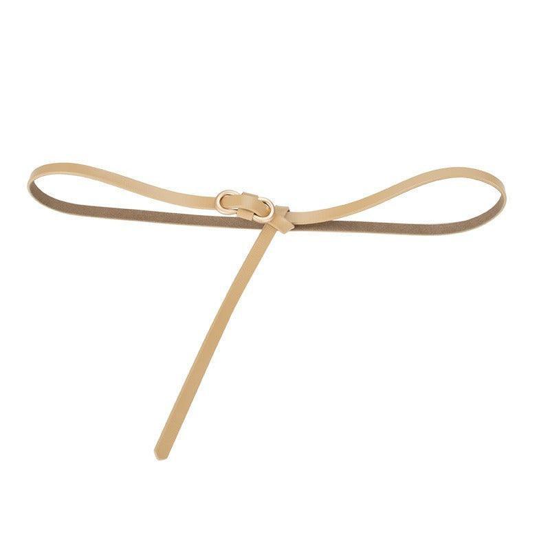 Belt in leather to nouer model CKendrixe - Zictor