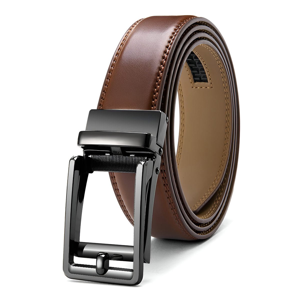 Belt intelligente and without trou, buckle auBerkeRayyanyatique, model Paiton - Zictor