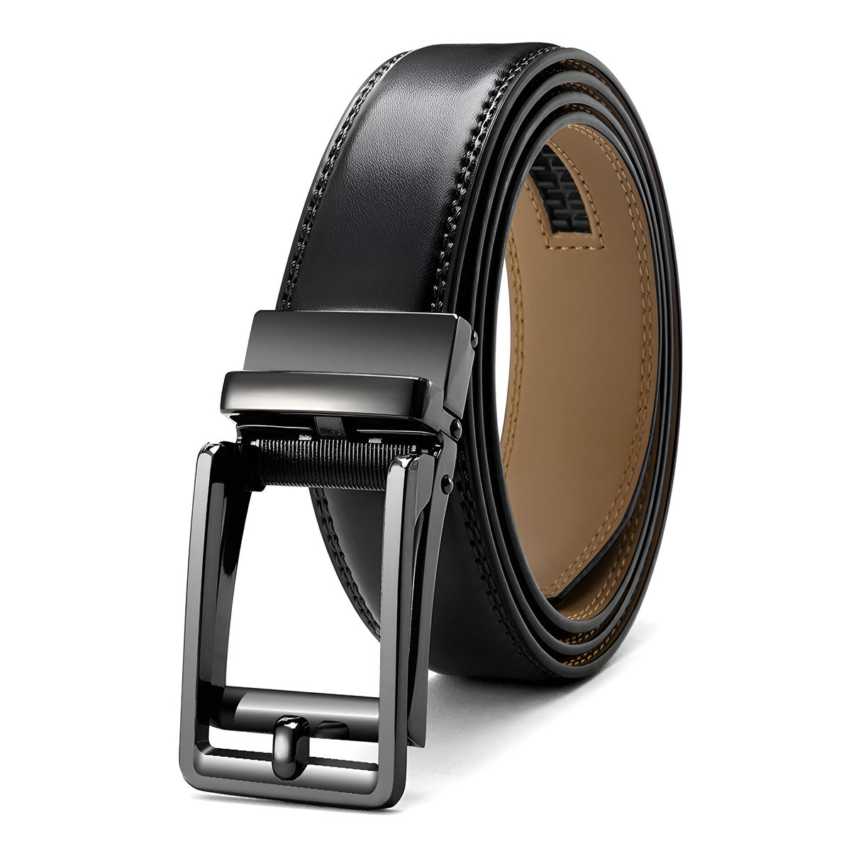 Belt intelligente and without trou, buckle auBerkeRayyanyatique, model Paiton - Zictor
