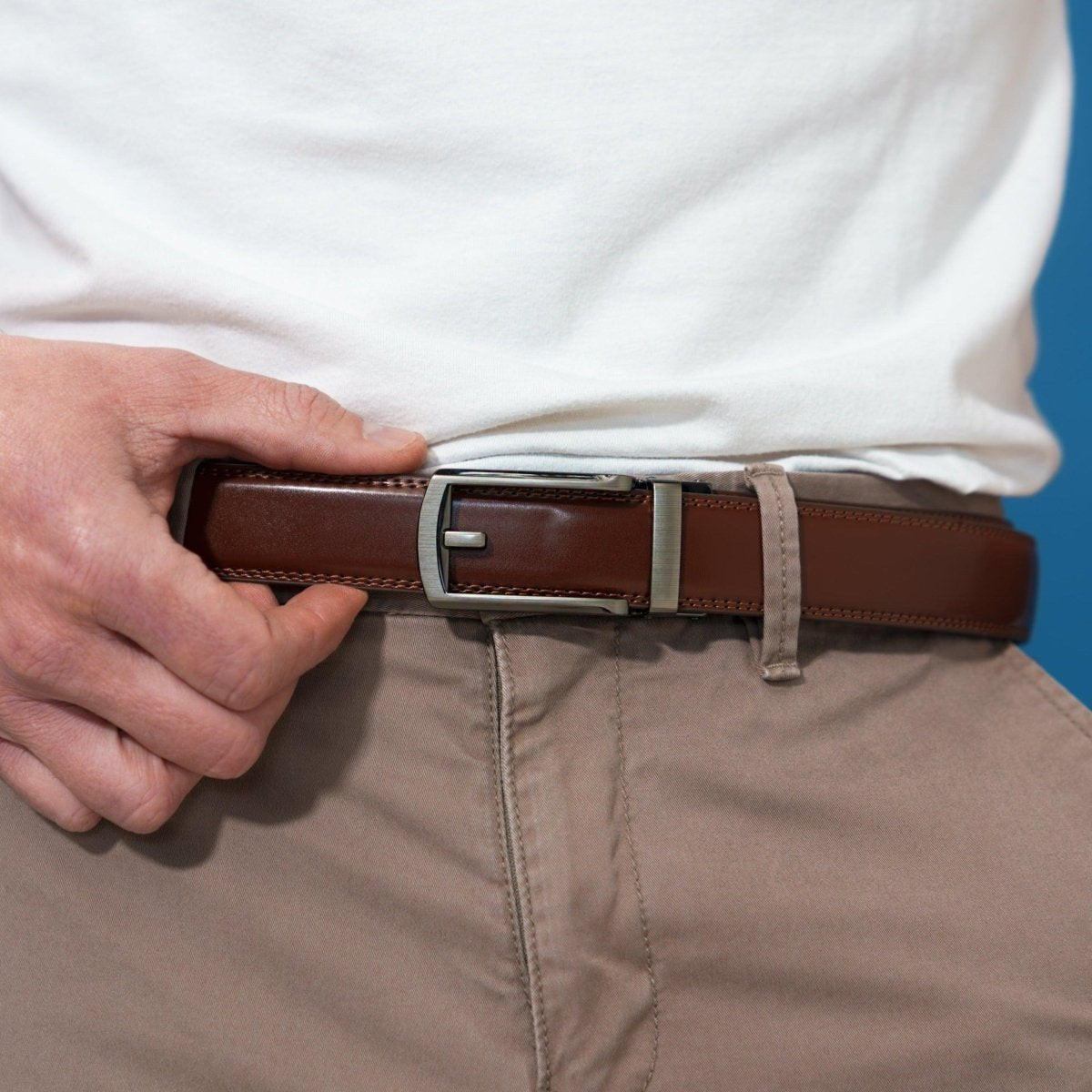 Belt Costume In Leather For Men Model Paiton by Zictor