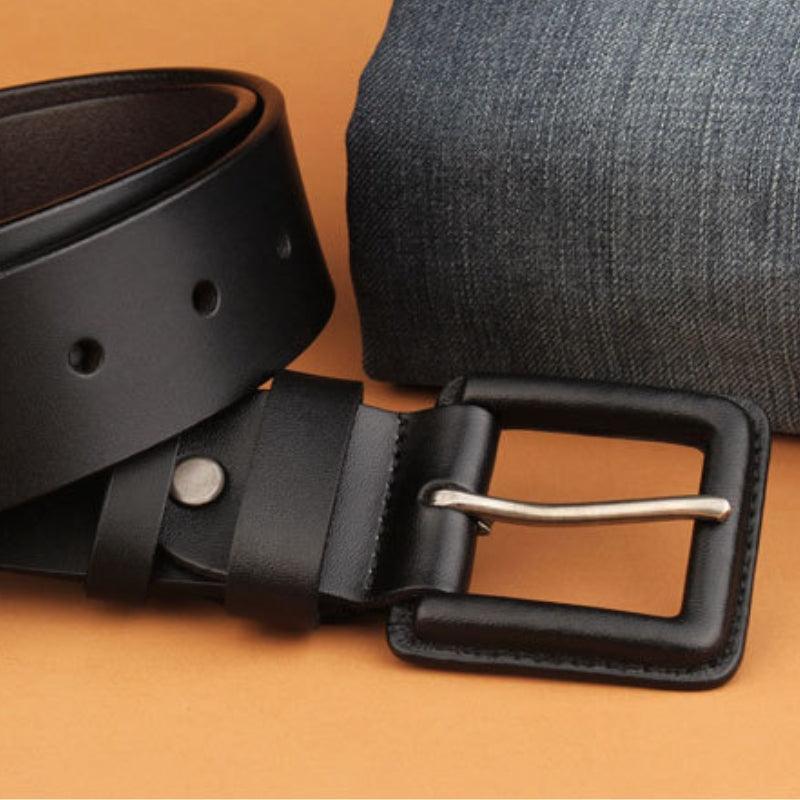 Belt Leather Anti Allergie For Men Model Ryleigh by Zictor