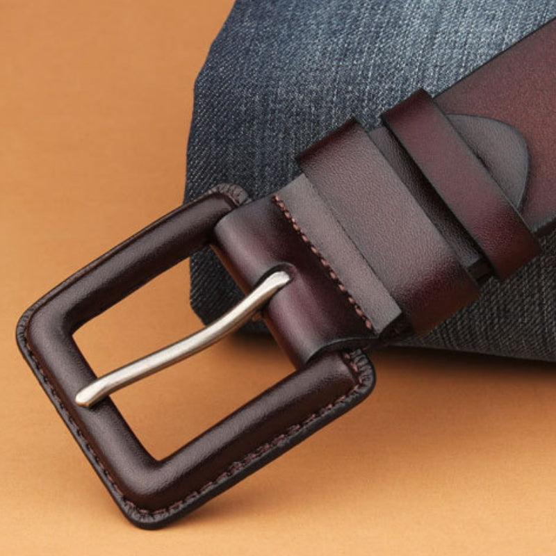 Belt Leather Anti Allergie For Men Model Ryleigh by Zictor