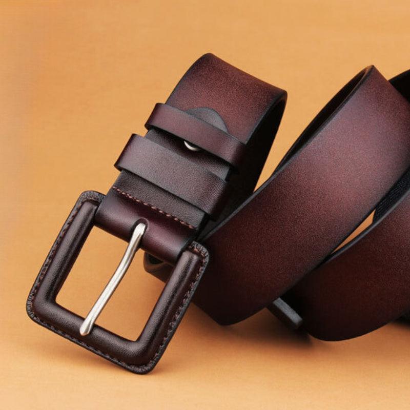 Belt Leather Anti Allergie For Men Model Ryleigh by Zictor