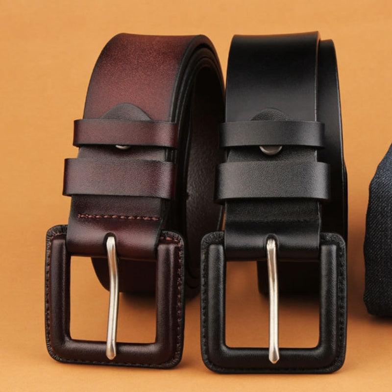 Belt Leather Anti Allergie For Men Model Ryleigh by Zictor