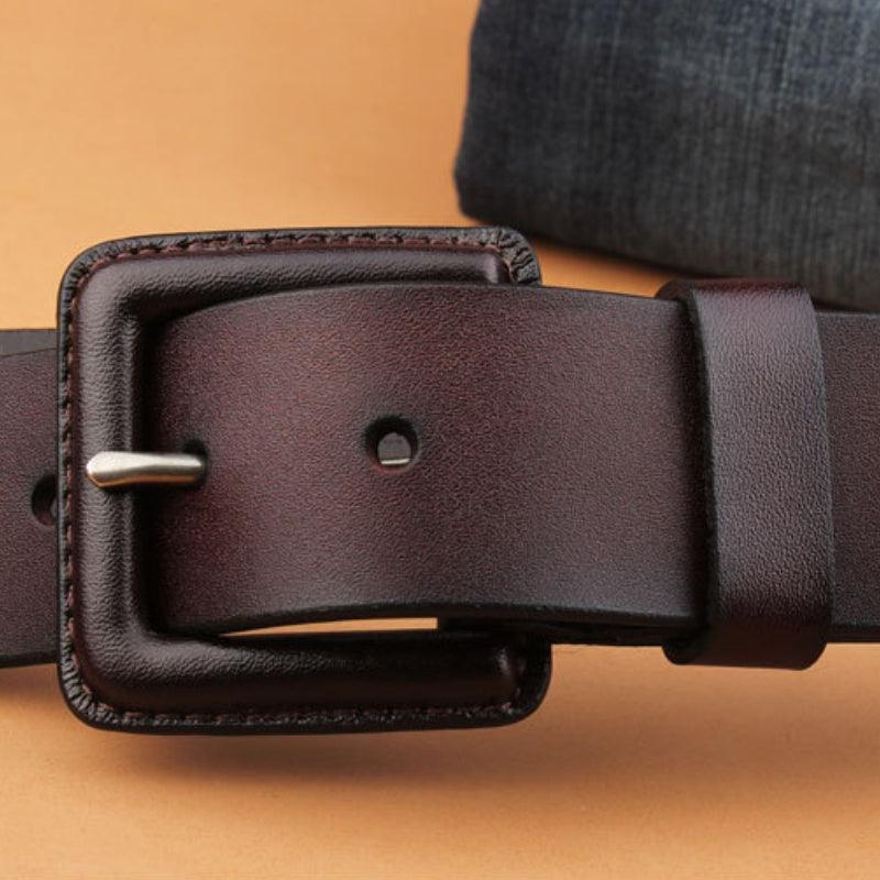 Belt Leather Anti Allergie For Men Model Ryleigh by Zictor