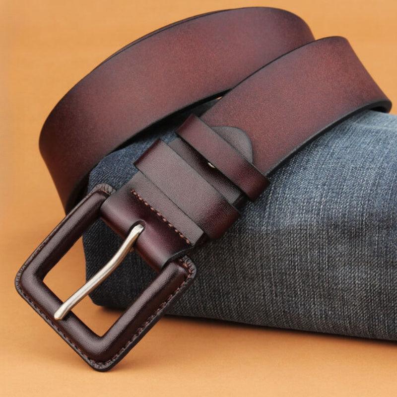 Belt Leather Anti Allergie For Men Model Ryleigh by Zictor