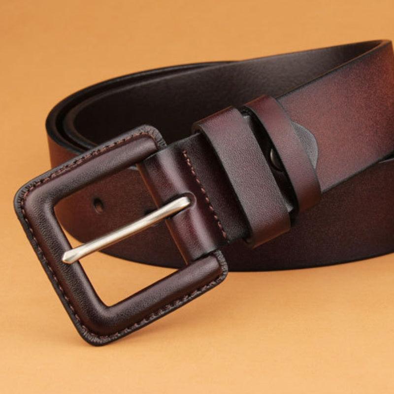 Belt Leather Anti Allergie For Men Model Ryleigh by Zictor