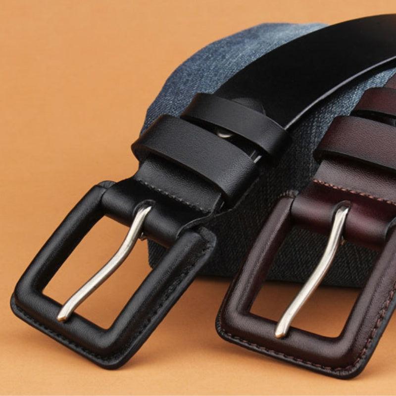 Belt Leather Anti Allergie For Men Model Ryleigh by Zictor