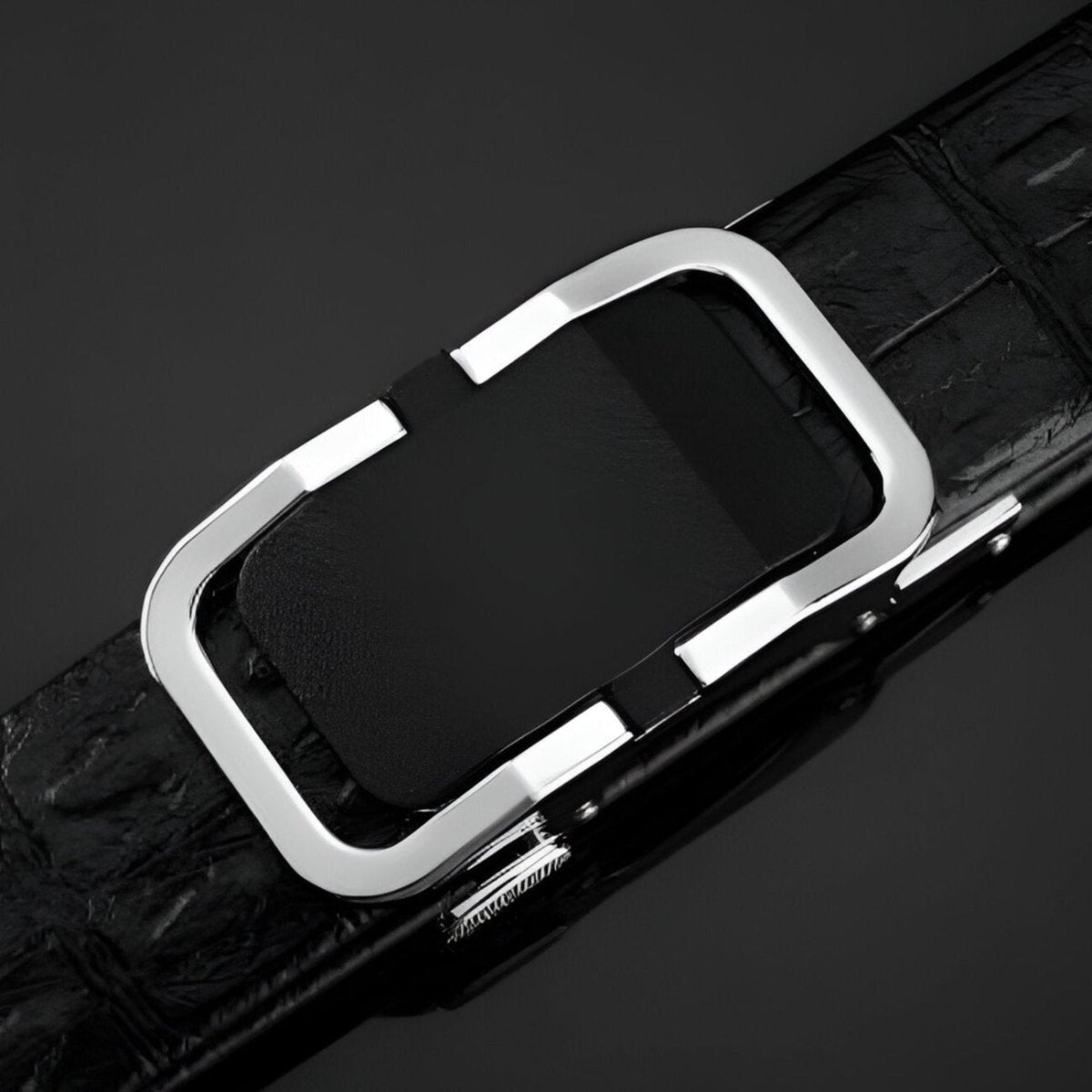 Belt Aspect Crocodile Buckle Automatic For Men Model Shayne by Zictor