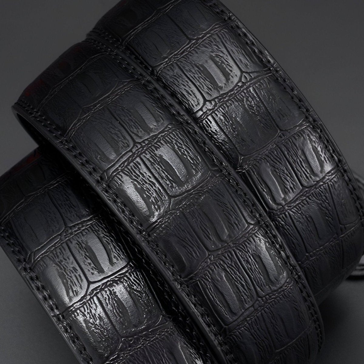 Belt Aspect Crocodile TO Buckle Aigle For Men Model Chika by Zictor