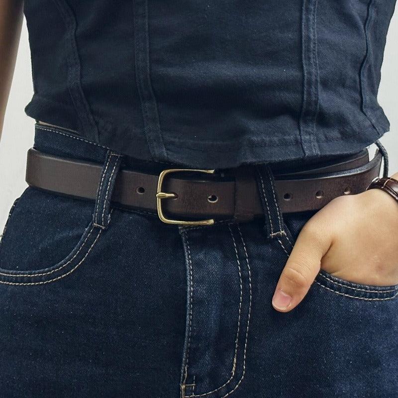 Belt Leather For Women Model Leslee by Zictor