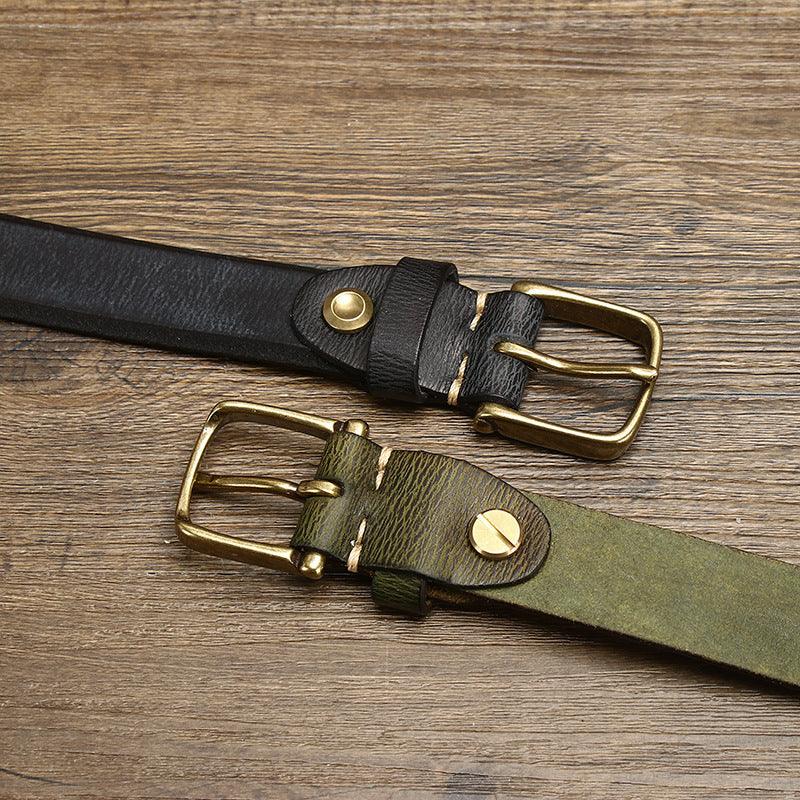 Belt Leather For Women Model Leslee by Zictor