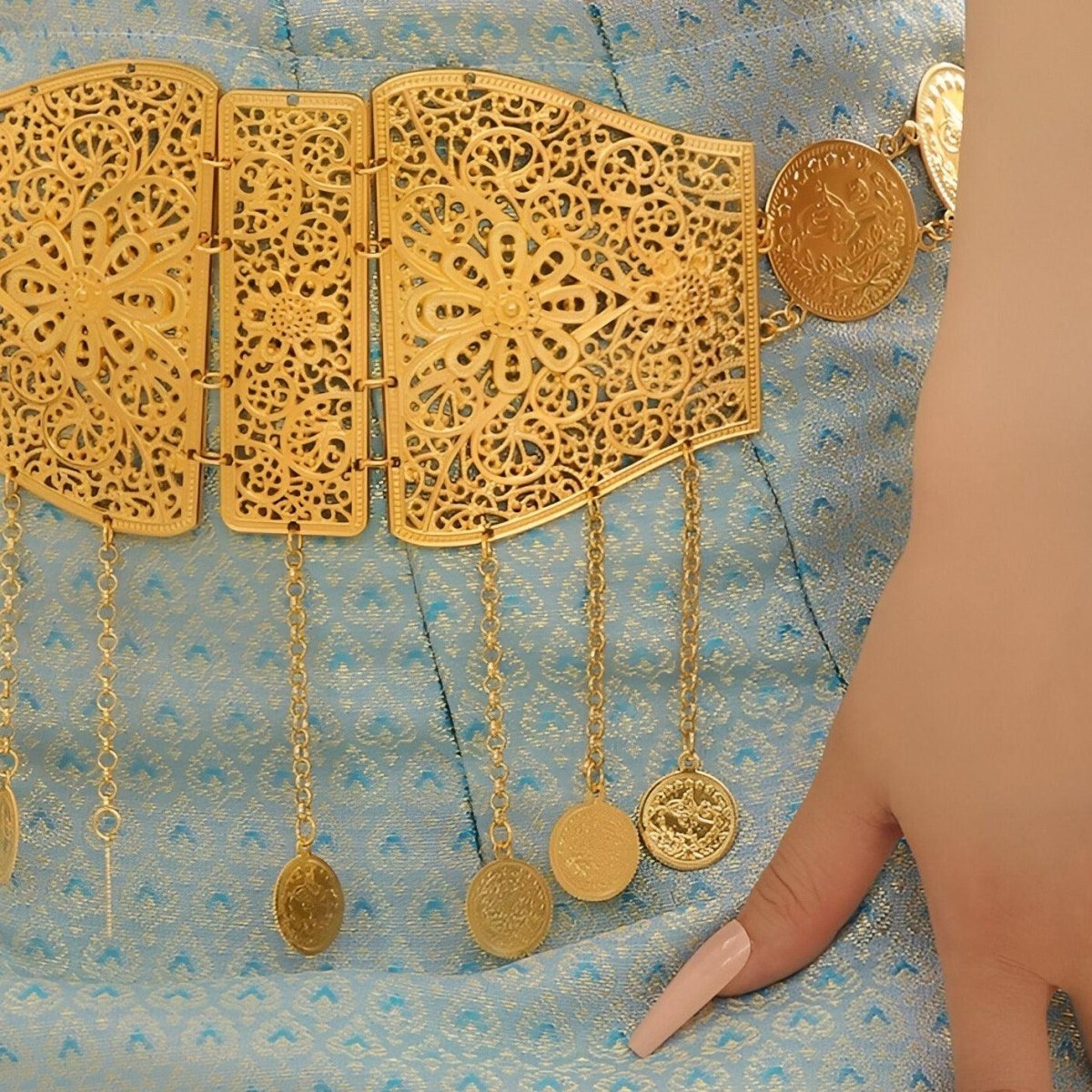 Belt With Pendentifs Model Alexa by Zictor