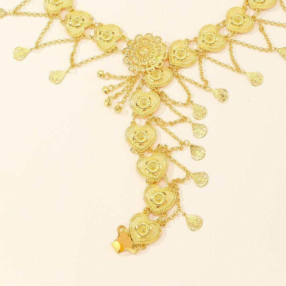 Belt Golden TO Motifs Coeurs Model Alexus by Zictor