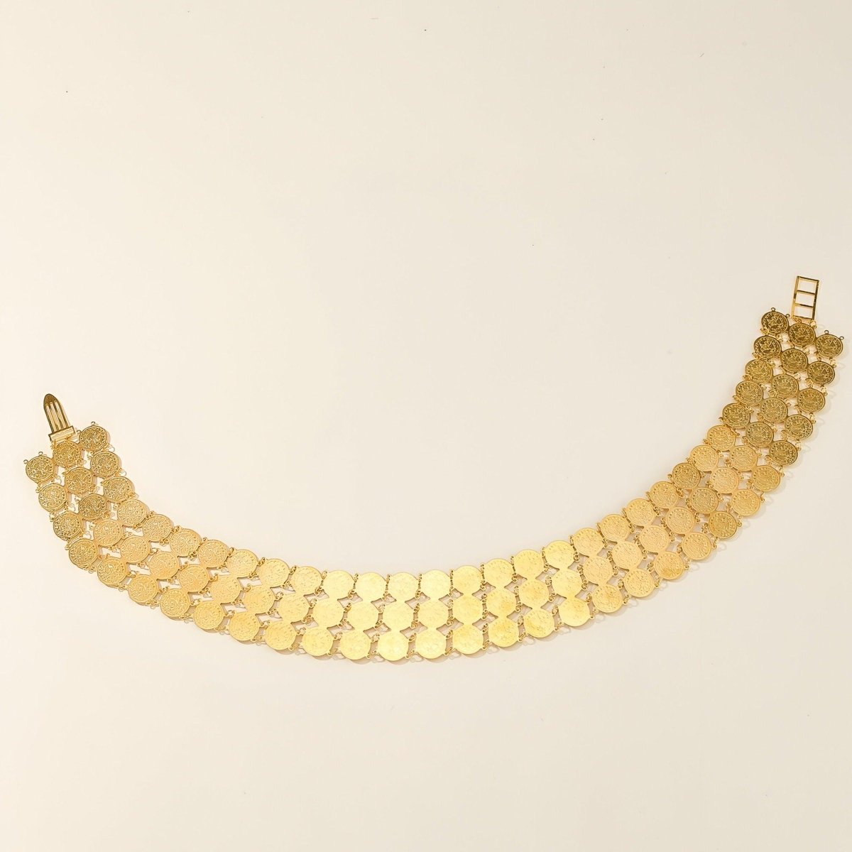 Belt Golden Triple Chaine Model Hadar by Zictor