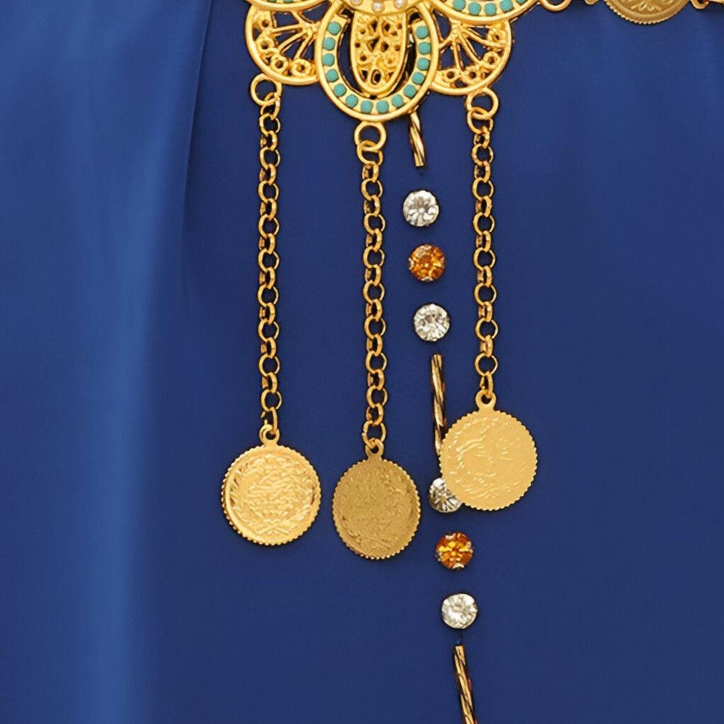 Belt TO Motif Rubis With Pendentifs Model Lindsey by Zictor