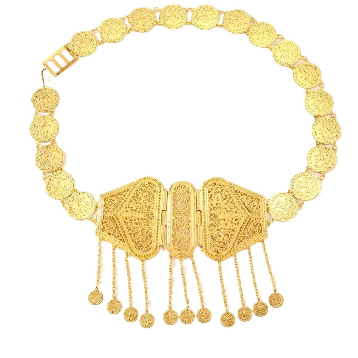 Belt With Pendentifs And Medaillons TO Motifs Model Aki by Zictor