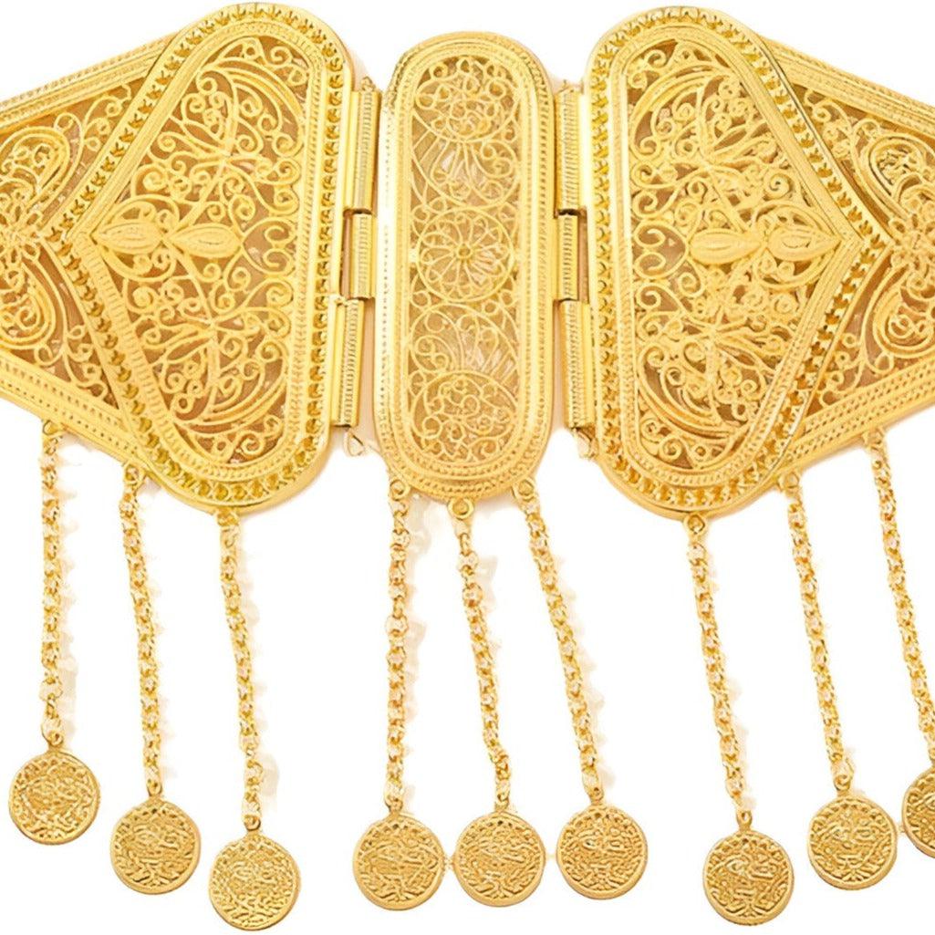 Belt With Pendentifs And Medaillons TO Motifs Model Aki by Zictor