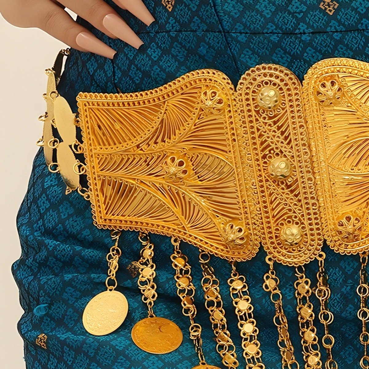 Belt With Pendentifs Model Harpreet by Zictor