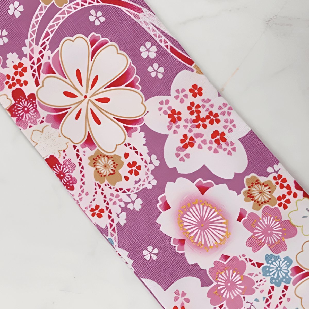 Belt Pink TO Motifs Fleurs Of Printemps Model Lenny by Zictor