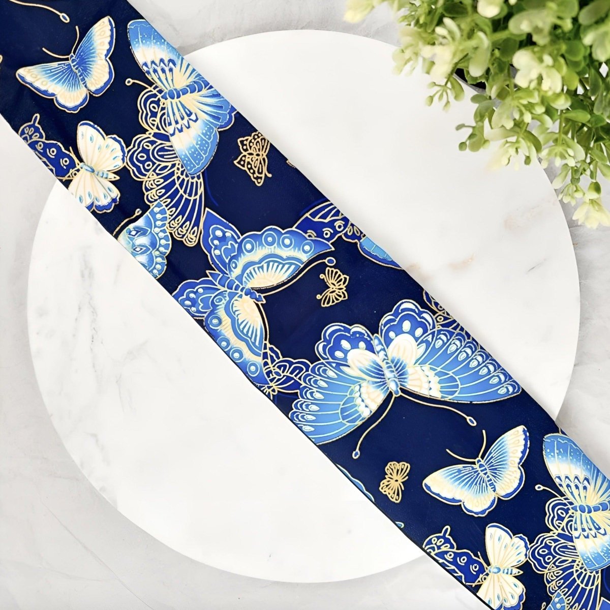 Copie Of Belt Obi Black TO Motifs Papillon Model Hikaru by Zictor