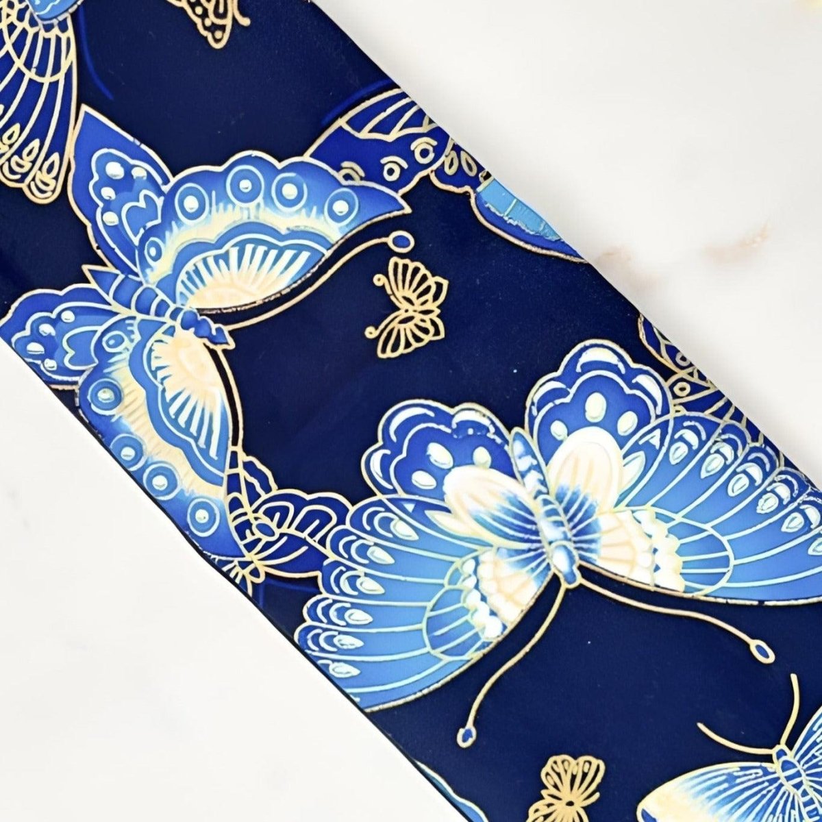 Copie Of Belt Obi Black TO Motifs Papillon Model Hikaru by Zictor