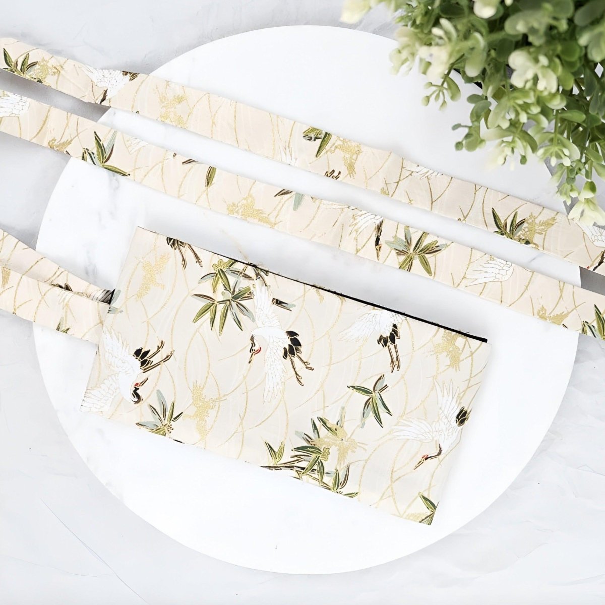 Belt Creme TO Motifs Grue Model Riley by Zictor