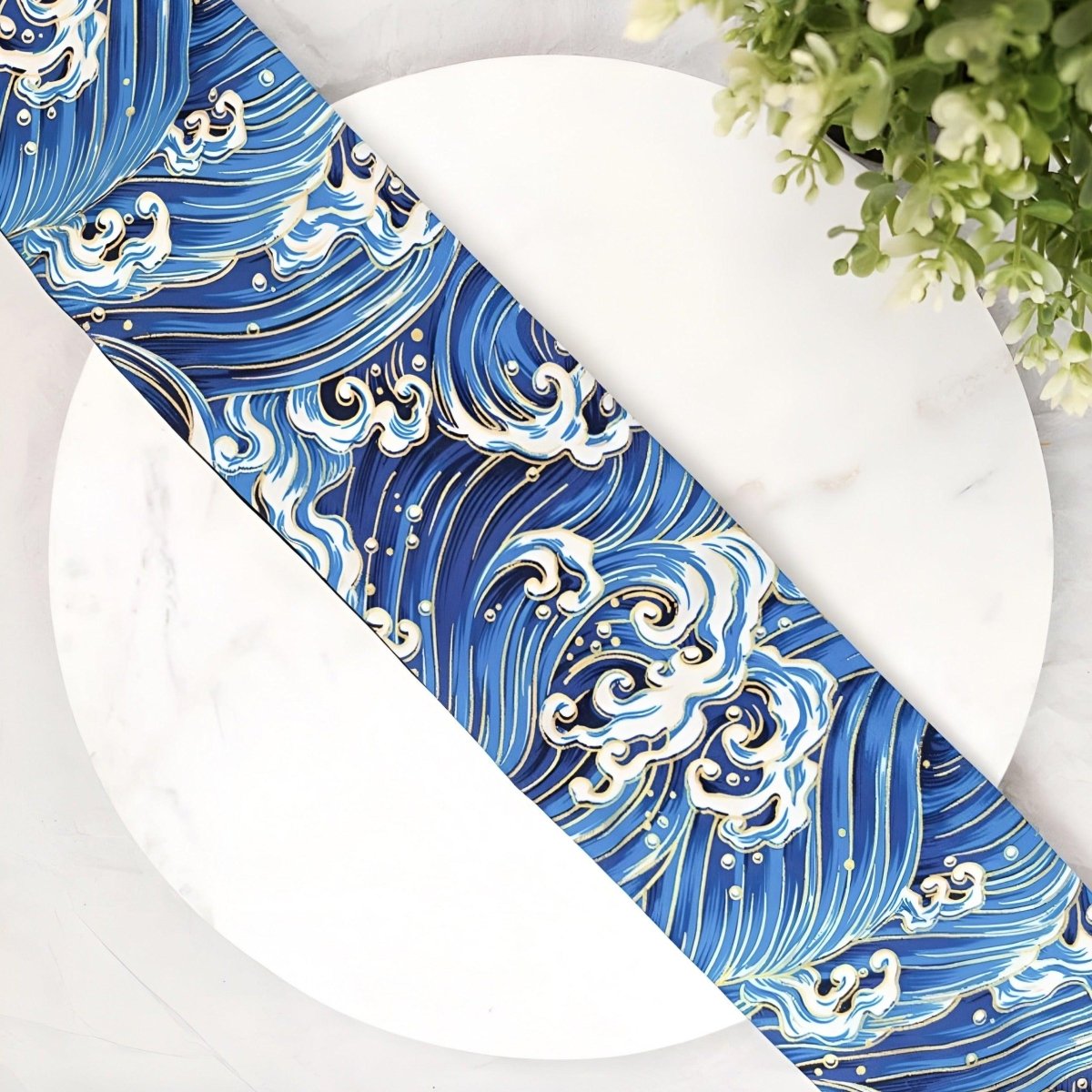 Belt TO Motifs Vague Japonaise Model Averyo by Zictor