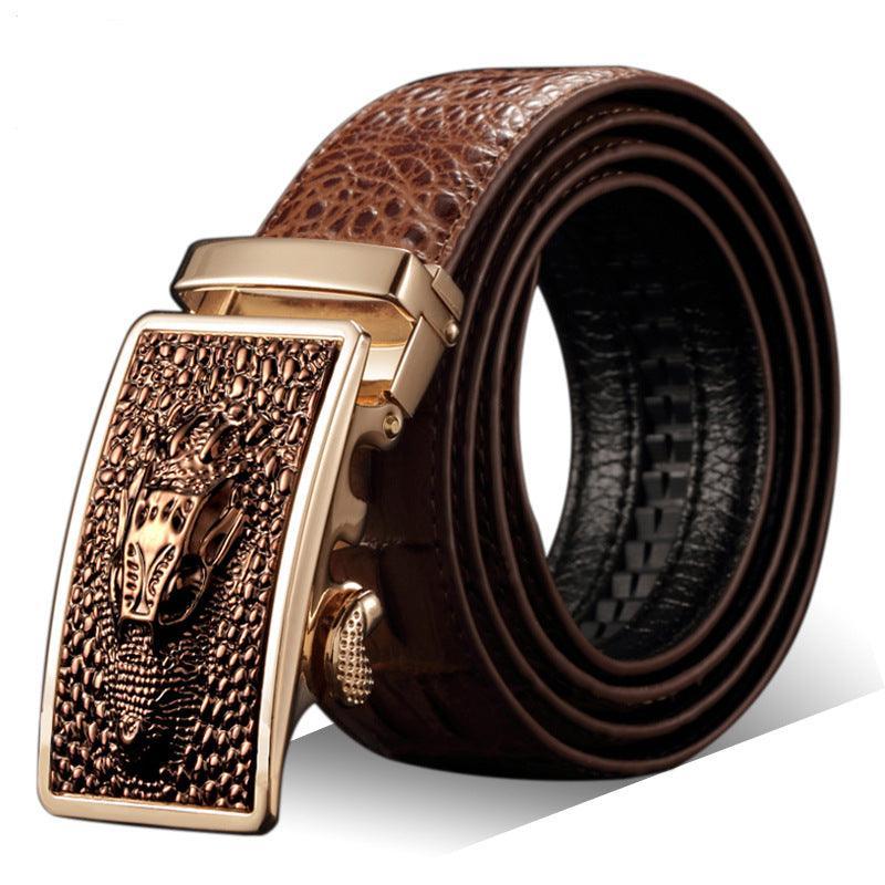 Belt of costume crocMadisyn for men, model Avery - Zictor