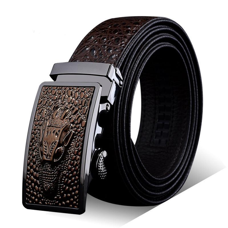 Belt of costume crocMadisyn for men, model Avery - Zictor