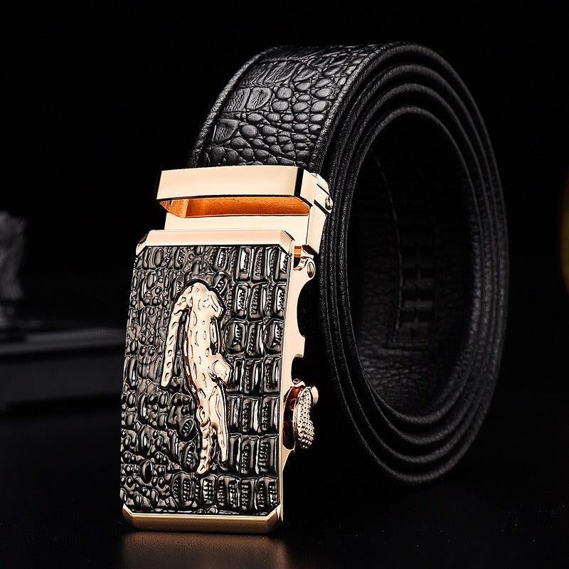 Belt of costume crocMadisyn for men, model Kyrie - Zictor