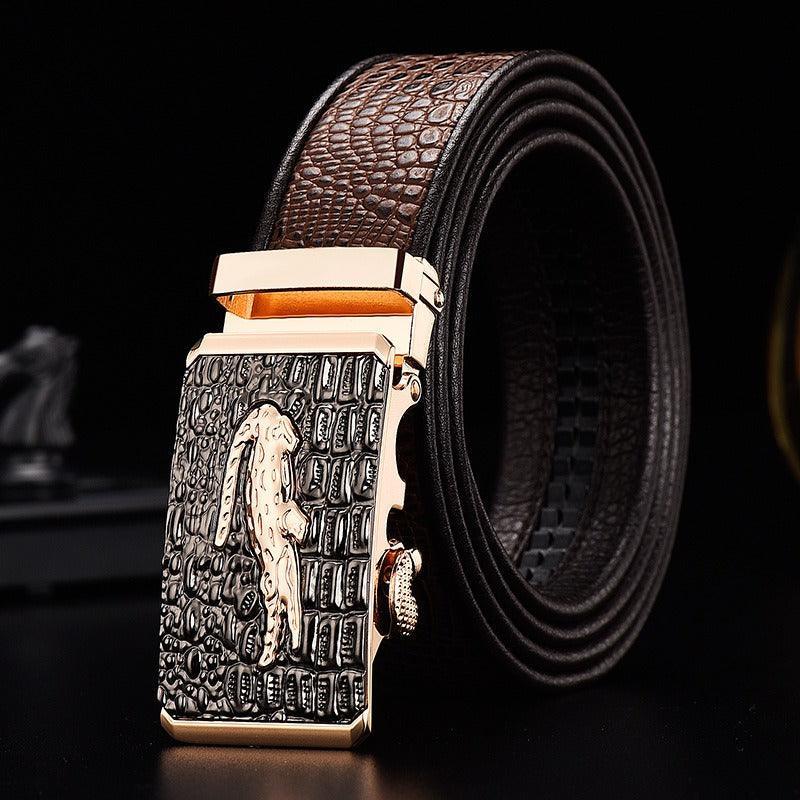 Belt of costume crocMadisyn for men, model Kyrie - Zictor