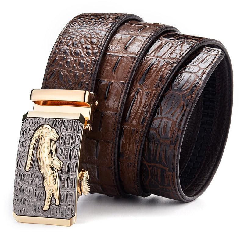 Belt Costume Crocodile For Men Model Kyrie by Zictor