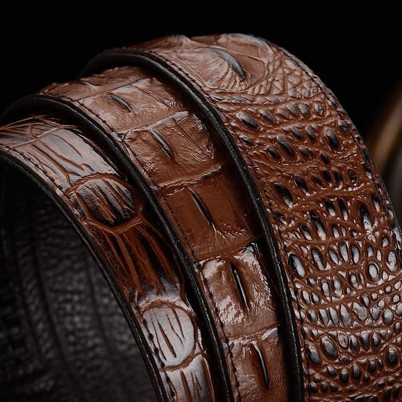Belt Costume Crocodile For Men Model Kyrie by Zictor