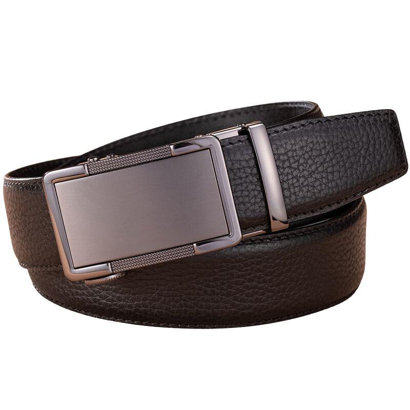 Belt of costume in leather, buckle auBerkeRayyanyatique, for Men, model VCaltino - Zictor