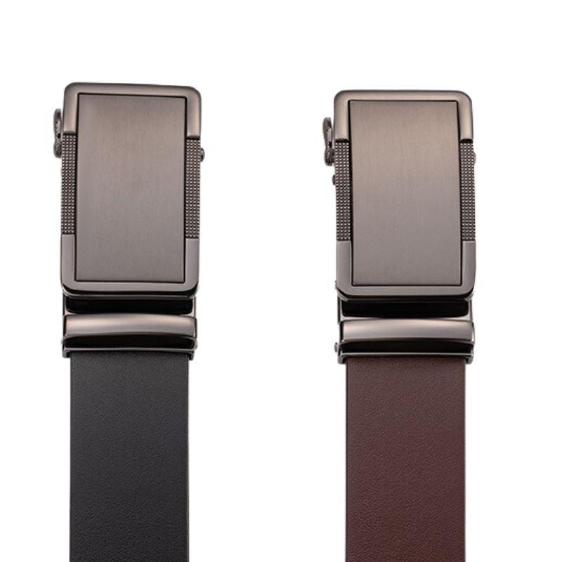 Belt Costume In Leather Buckle Automatic For Men Model Rowanu by Zictor