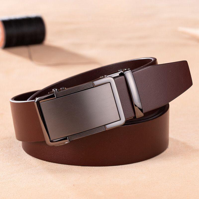 Belt Costume In Leather Buckle Automatic For Men Model Rowanu by Zictor