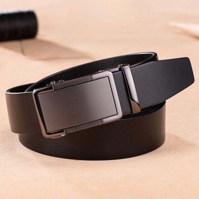 Belt Costume In Leather Buckle Automatic For Men Model Rowanu by Zictor