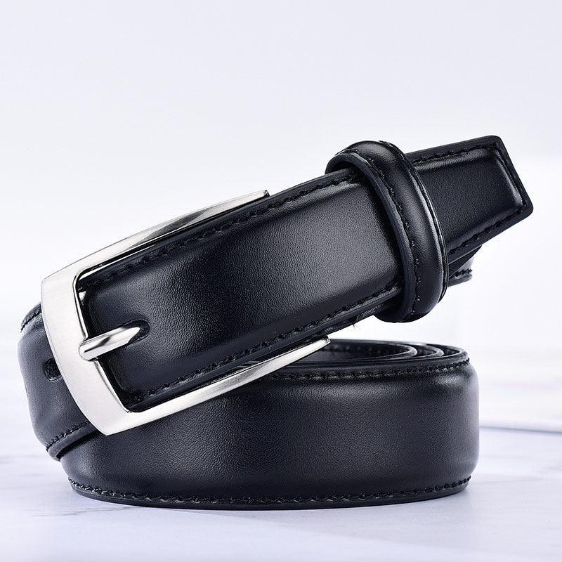Belt of costume in leather for men, model Reaghan - Zictor