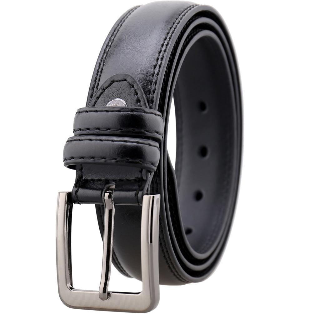 Belt of costume in leather for men, model Shannon - Zictor