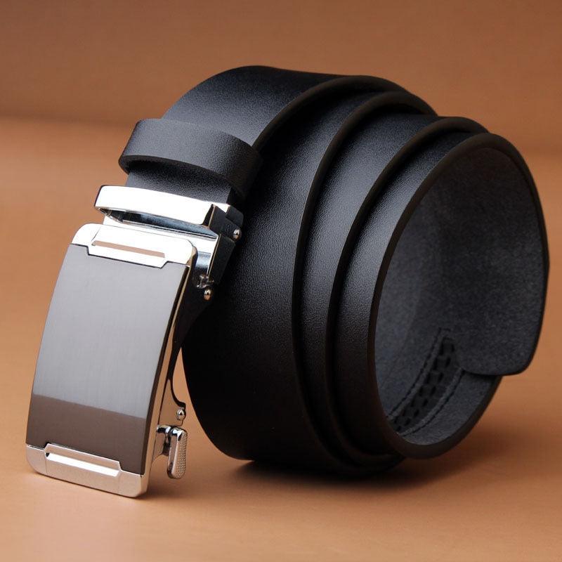 Belt Costume In Leather For Men TO Buckle Automatic Model Sydneee by Zictor