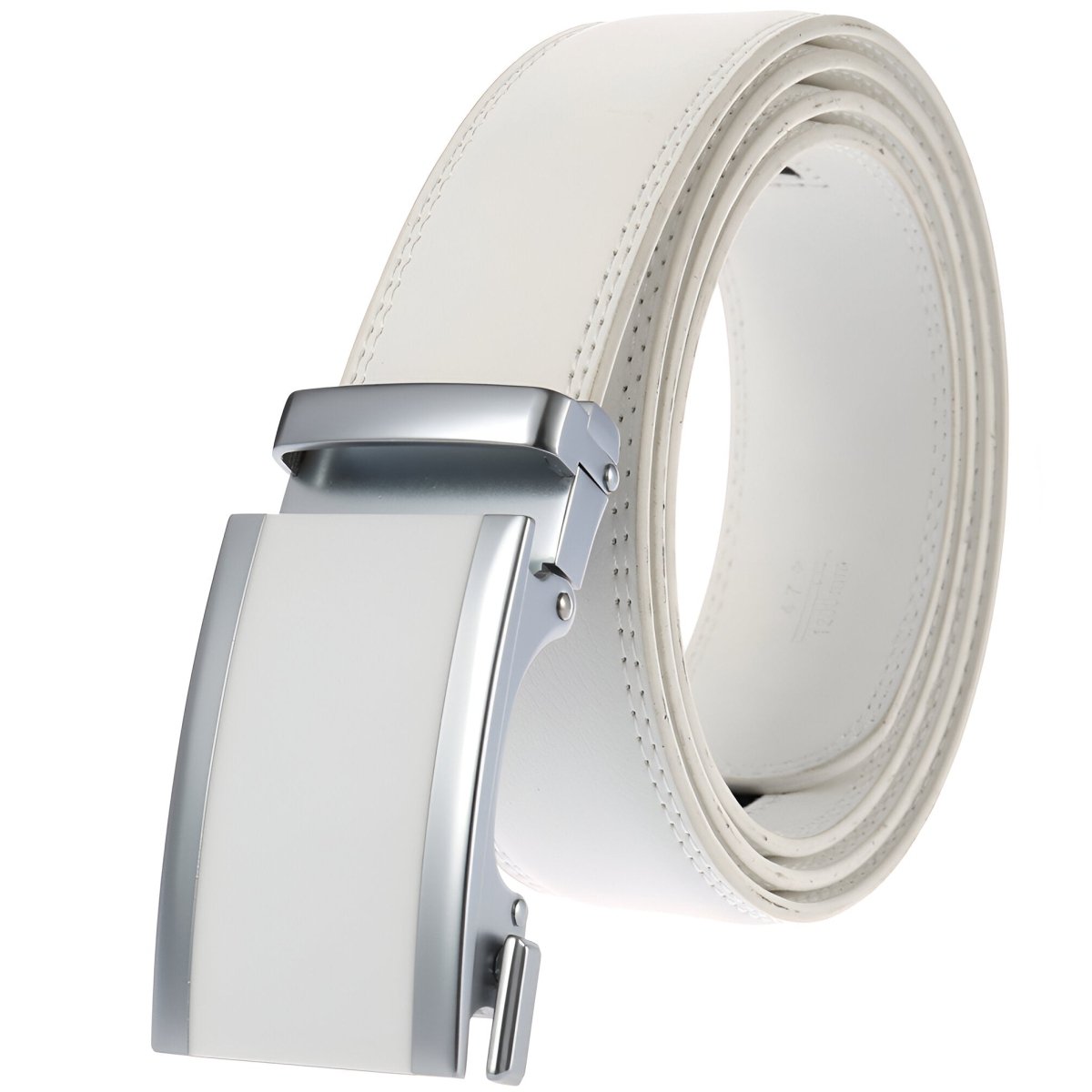 Belt of costume in leather pleine fleur, buckle auBerkeRayyanyatique, for Men, model Adi - Zictor