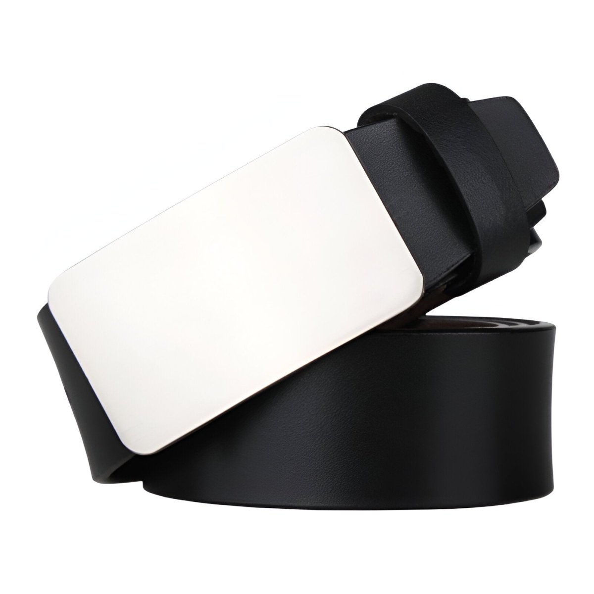 Belt of costume in leather pleine fleur, buckle auBerkeRayyanyatique, for Men, model EdeAubrie - Zictor