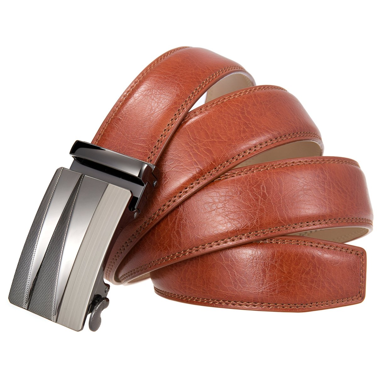 Belt Costume With Buckle Automatic Silver Model Galaxy by Zictor