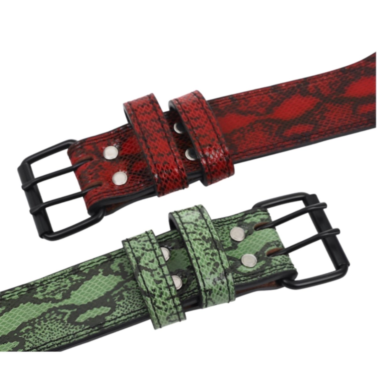 Belt Force In Leather Aspect Serpent Model Tal by Zictor